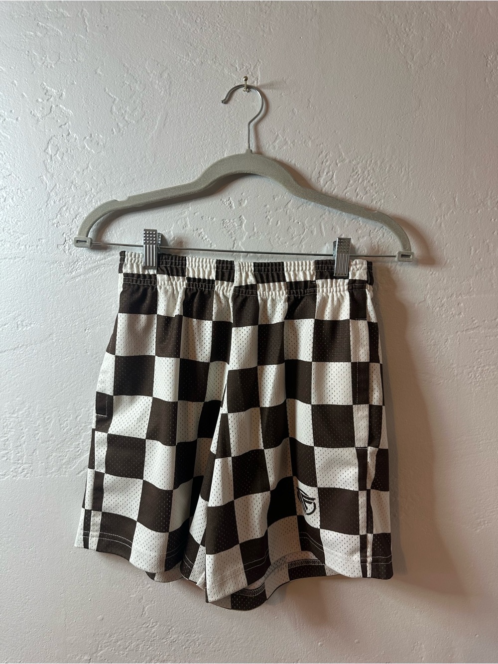 RF Checkerboard athletic shorts